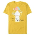 thumbnail image 1 of Star Wars Princess Leia Best Mom in the Galaxy - Short Sleeve Blended T-Shirt for Adults - Customized-Yellow, 1 of 5