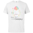 thumbnail image 1 of Star Wars Princess Leia Best Mom in the Galaxy - Short Sleeve Cotton T-Shirt for Adults - Customized-White, 1 of 5