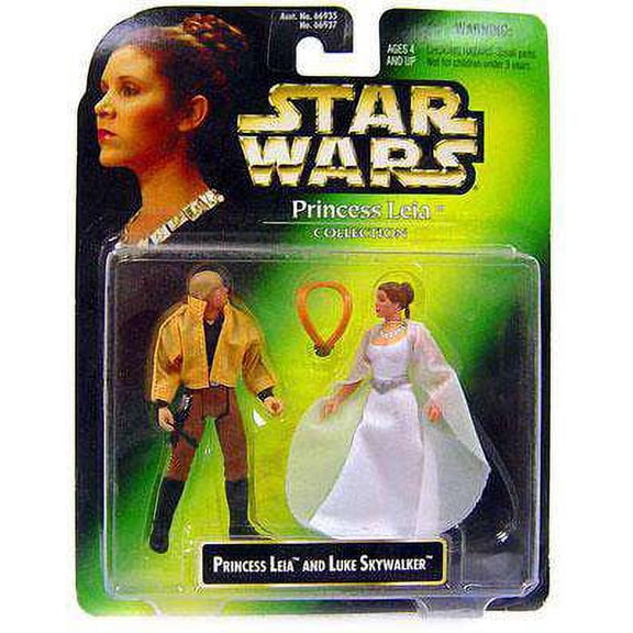 Star Wars Princess Leia Collection Princess Leia & Luke Skywalker Action Figures