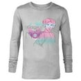 thumbnail image 1 of Star Wars Princess Leia Galaxy's Best Mom Ombre - Long Sleeve T-Shirt for Men - Customized-Athletic Heather, 1 of 5