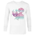 thumbnail image 1 of Star Wars Princess Leia Galaxy's Best Mom Ombre - Long Sleeve T-Shirt for Men - Customized-White, 1 of 5