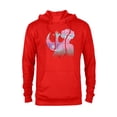 thumbnail image 1 of Star Wars Princess Leia Galaxy's Best Mom Ombre - Pullover Hoodie for Adults - Customized-Red, 1 of 5