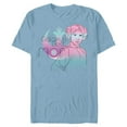 thumbnail image 1 of Star Wars Princess Leia Galaxy's Best Mom Ombre - Short Sleeve Blended T-Shirt for Adults - Customized-Ocean Blue, 1 of 5
