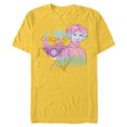 thumbnail image 1 of Star Wars Princess Leia Galaxy's Best Mom Ombre - Short Sleeve Blended T-Shirt for Adults - Customized-Yellow, 1 of 5