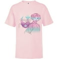 thumbnail image 1 of Star Wars Princess Leia Galaxy's Best Mom Ombre - Short Sleeve T-Shirt for Kids - Customized-Soft Pink, 1 of 5