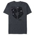 thumbnail image 1 of Star Wars Princess Leia Han Solo Wedding Valentine’s Love - Short Sleeve Blended T-Shirt for Adults - Customized-Navy Heather, 1 of 5