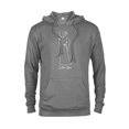 thumbnail image 1 of Star Wars Princess Leia I Love You Couples Valentine’s Day - Pullover Hoodie for Adults - Customized-Graphite Heather, 1 of 5