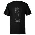 thumbnail image 1 of Star Wars Princess Leia I Love You Couples Valentine’s Day - Short Sleeve T-Shirt for Kids - Customized-Black, 1 of 5