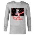 thumbnail image 1 of Star Wars Princess Leia Mom is a Rebel - Long Sleeve T-Shirt for Men - Customized-Athletic Heather, 1 of 5