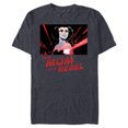 thumbnail image 1 of Star Wars Princess Leia Mom is a Rebel - Short Sleeve Blended T-Shirt for Adults - Customized-Navy Heather, 1 of 5