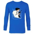 thumbnail image 1 of Star Wars Princess Leia Ready to Fight - Long Sleeve T-Shirt for Men - Customized-Navy, 1 of 5