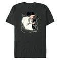 thumbnail image 1 of Star Wars Princess Leia Ready to Fight - Short Sleeve Blended T-Shirt for Adults - Customized-Dark Heather, 1 of 5