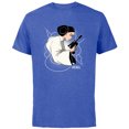 thumbnail image 1 of Star Wars Princess Leia Ready to Fight - Short Sleeve Cotton T-Shirt for Adults - Customized-Royal Heather, 1 of 5