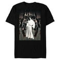 thumbnail image 1 of Star Wars Princess Leia Rebel Bleached Retro  - Short Sleeve Blended T-Shirt for Adults - Customized-Black, 1 of 5