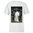 thumbnail image 1 of Star Wars Princess Leia Rebel Bleached Retro  - Short Sleeve T-Shirt for Kids - Customized-White, 1 of 5