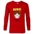 thumbnail image 1 of Star Wars Princess Leia Rebel Mom Mother's Day - Long Sleeve T-Shirt for Men - Customized-New Red, 1 of 5