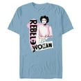 thumbnail image 1 of Star Wars Princess Leia Rebel Woman - Short Sleeve Blended T-Shirt for Adults - Customized-Ocean Blue, 1 of 5