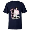 thumbnail image 1 of Star Wars Princess Leia Rebel Woman - Short Sleeve T-Shirt for Kids - Customized-Navy, 1 of 5