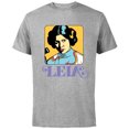 thumbnail image 1 of Star Wars Princess Leia Retro Iconic - Short Sleeve Cotton T-Shirt for Adults - Customized-Athletic Heather, 1 of 5