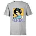 thumbnail image 1 of Star Wars Princess Leia Retro Iconic - Short Sleeve T-Shirt for Kids - Customized-Athletic Heather, 1 of 5