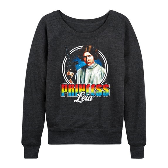 Star Wars - Princess Leia - Women's French Terry Pullover Sweatshirt