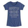 thumbnail image 1 of Star Wars - Property Of Empire - Toddler And Youth Girls Fitted Short Sleeve Tee, 1 of 4