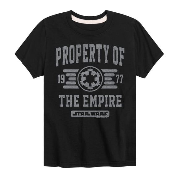 Star Wars - Property Of Empire - Toddler And Youth Short Sleeve Tee