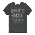 thumbnail image 1 of Star Wars - Property Of Empire - Toddler And Youth Short Sleeve Tee, 1 of 5