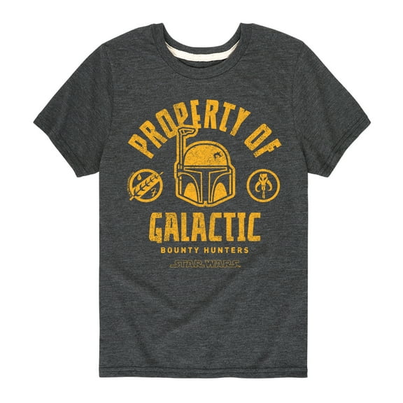 Star Wars - Property Of Galactic Bounty Hunters - Toddler And Youth Short Sleeve Tee