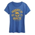 thumbnail image 1 of Star Wars - Property Of Galactic Bounty Hunters - Women's Short Sleeve Classic Fit Tee, 1 of 5
