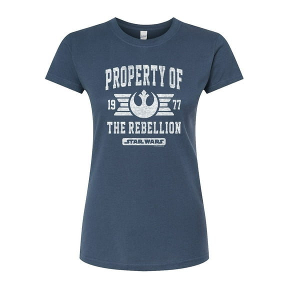 Star Wars - Property Of Rebellion - Juniors Fitted Tee