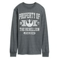 thumbnail image 1 of Star Wars - Property Of Rebellion - Men's Long Sleeve Tee, 1 of 4