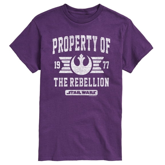 Star Wars - Property Of Rebellion - Men's Short Sleeve Tee