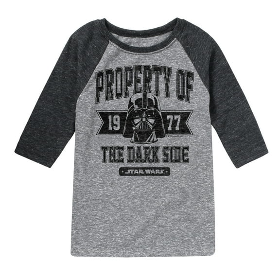 Star Wars - Property Of The Dark Side - Toddler And Youth Raglan