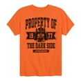 thumbnail image 1 of Star Wars - Property Of The Dark Side - Toddler And Youth Short Sleeve Tee, 1 of 5