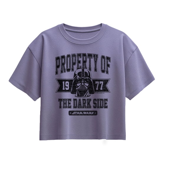 Star Wars - Property Of The Dark Side - Youth Girls Boxy T-Shirt