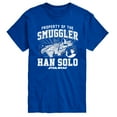 thumbnail image 1 of Star Wars - Property Of The Smuggler Han Solo - Men's Short Sleeve Tee, 1 of 4