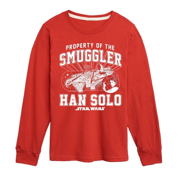 Star Wars - Property Of The Smuggler Boys' Long Sleeve Graphic T-Shirt