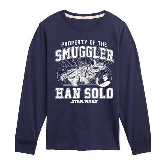 Star Wars - Property Of The Smuggler Boys' Long Sleeve Graphic T-Shirt