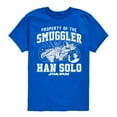 thumbnail image 1 of Star Wars - Property Of The Smuggler - Toddler And Youth Short Sleeve Tee, 1 of 4