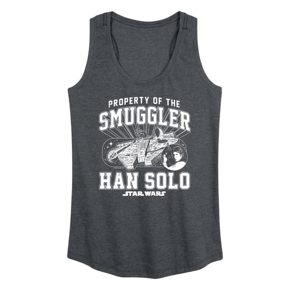 Star Wars - Property Of The Smuggler - Women's Racerback Graphic Tank