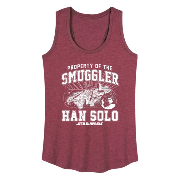 Star Wars - Property Of The Smuggler - Women's Racerback Graphic Tank