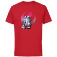 thumbnail image 1 of Star Wars R2-D2 Astromech Droid Rebel Alliance Starbird- Short Sleeve Cotton T-Shirt for Adults - Customized-Red, 1 of 5