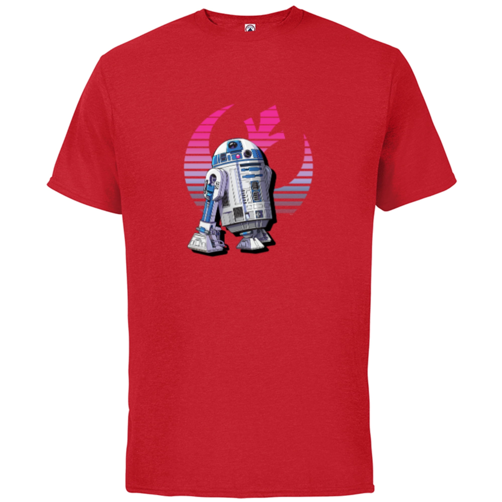 Star Wars R D Astromech Droid Rebel Alliance Starbird Short Sleeve Cotton T Shirt For Adults