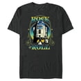 thumbnail image 1 of Star Wars R2-D2 Astromech Droid Rock & Roll- Short Sleeve Blended T-Shirt for Adults - Customized-Dark Heather, 1 of 5