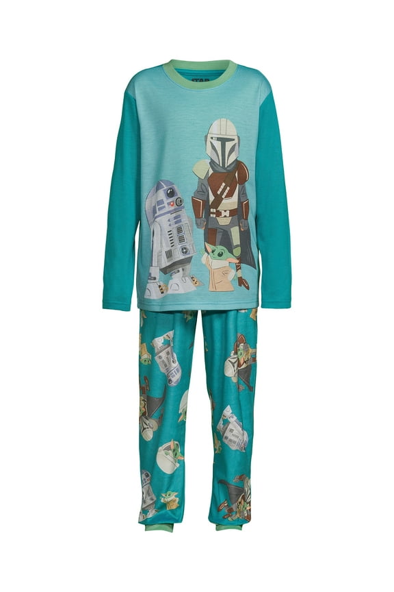 R2-D2 Baby Yoda Pajama Set, 2-Piece, Sizes 4-12