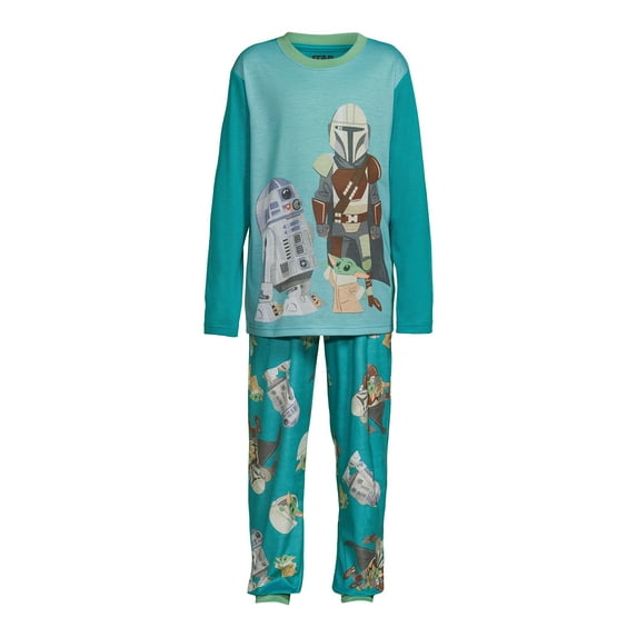 Star Wars R2-D2 Baby Yoda Pajama Set, 2-Piece, Sizes 4-12