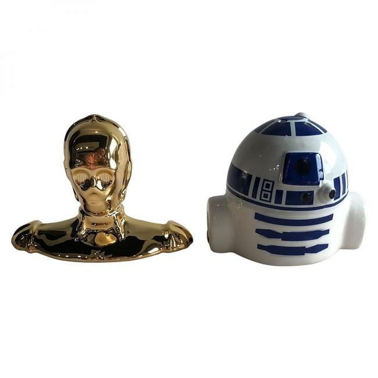 Star Wars R2-D2 & C-3PO Sculpted Ceramic Salt & Pepper Set