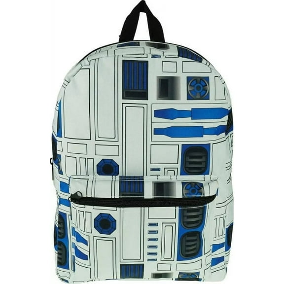 Star Wars R2-D2 Droid Allover Print Large Backpack 16 Official Licensed R2D2 - New with box/tags