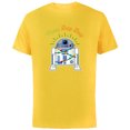 thumbnail image 1 of Star Wars R2-D2 Droid Cute Christmas Holiday Merry Beep Boop - Short Sleeve Cotton T-Shirt for Adults - Customized-Yellow, 1 of 5